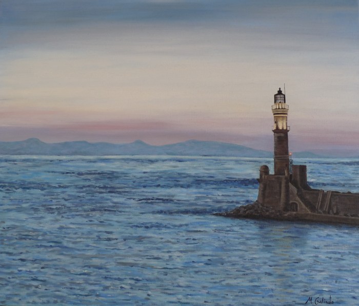 Lighthouse Crete, Greece